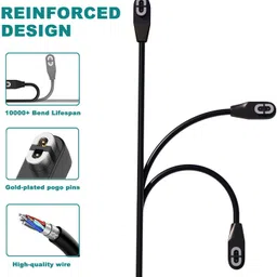 Verilux Magnetic Charger for Shokz OpenRun Pro OpenComm Headphones USB Adapter image 5