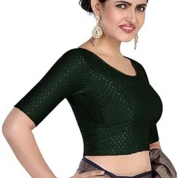 vasanam Round Neck Women Blouse image 5