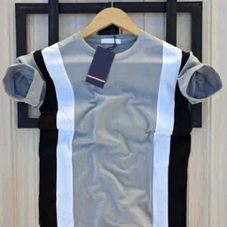 farlucci Men Superhero Round Neck Polyester Grey T-Shirt image 3