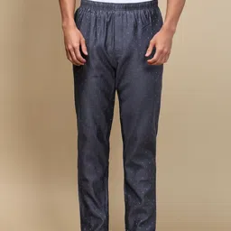 White Heart Mens Pyjama Viscose Blend Ethnic Motif Elastic Waist Bottomwear Pant Men Pyjama-picture-28