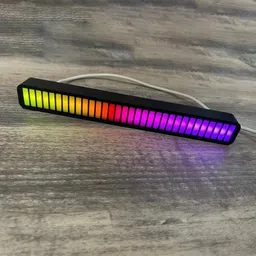 bopud LED Strip| USB Ambient Light| Colorful light| Car Home Music| table lamp Table Lamp image 1