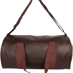 boldfire 20 L Gym Duffel Bag - Leather Gym Duffel Bag | Shoulder Gym Bag | Sports and Travel Bag (Brown) - Brown-picture-16