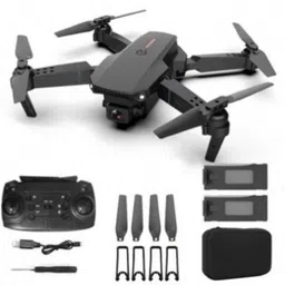 Wingix E88 Pro Foldable Dual Lens Drone with Gesture Selfie & Strong Battery Backup 2.4 GHz AM4 4 Core Processor Designed for Workstation-picture-13