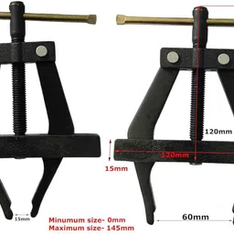 inditrust 1pc Chain breaker Size(420 to 530) & 1pc Chain Puller chain connecting tool for Cycle, Bike, ATV Roller Chain Repair Cutter etc. Single Sided Speciality image 3