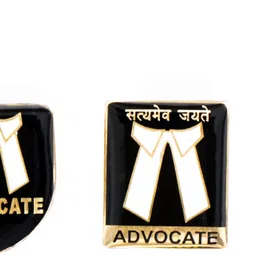 CLOVERBYTE Advocate Brooch pack of 2 Advocate Emblem Brooch-image-0