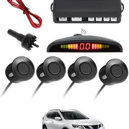 monolive Black Reverse Car Parking Sensor for Universal for All Cars-318 Set of 4 pcs Car Parking Sensors with LED Parking Assistant Kit-318 Parking Sensor-picture-27