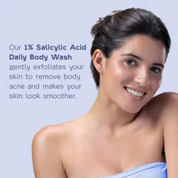 arata 1% Salicylic Acid Body Wash | Exfoliates & Cleanses Skin | Treats Acne | 300ml image 2