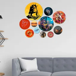 vibecrafts Designer Multicolour Engineered Wood Wall Hanging Quotes image 3