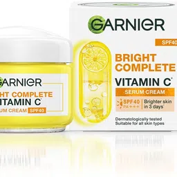 GARNIER Bright Complete Vitamin C Serum Cream with SPF40, Sun Protection & Brightening-image-53