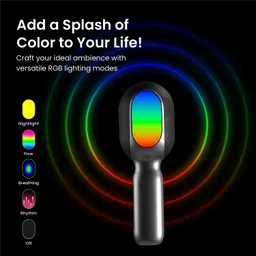 portronics Dash 2 Wireless Bluetooth Karaoke Mic with 10W Speaker, Upto 10Hrs Playtime Microphone image 4
