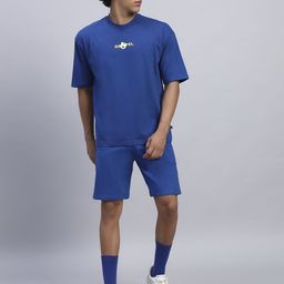 griffel Tshirt Regular Shorts Co-ords Set-picture-37