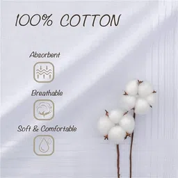 Teeirt 100% Pure Cotton Premium Colours Luxury Handkerchief Set for Men ["White"] Handkerchief image 3