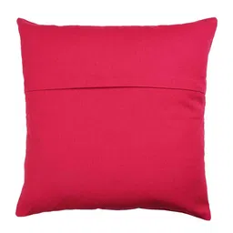 jamio firati Pink Solid Cotton 20 x 20 Inches Cushion Covers (Set of 2) image 4