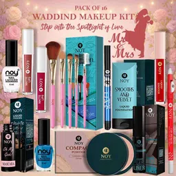 noy Complete Makeup Kit Waterproof Radiant Glow Bridal Combo for Wedding Gift image 1