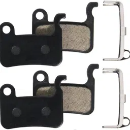 prakmo 2 Pairs Resin MTB Mountain Bike Semi-Metal Rotor Brake Pads for Cycle Machine Bicycle Brake Disk-picture-46