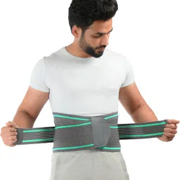 k squarians Lumbo Sacral Belt | Lumbar Support Belt for Women & Men Back / Lumbar Support image 3