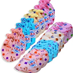 v.b.k Infant Clothing Set With Jabla,Nappy,Mitten and Booties,0-6 Month,Hosiery image 4