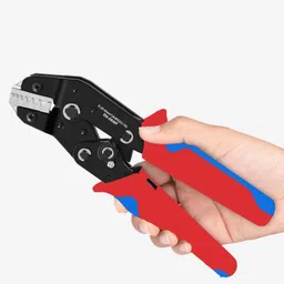 uptodateprouducts SN-06WF Ratchet Terminals Crimping Tool AWG23-10 (0.25-6mm²) - Wire Ferrule Terminal Crimper for Wire Insulated Cord Pin Ends Ferrules Terminals Manual Crimper image 4