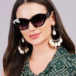 dressberry UV Protection Retro Square Sunglasses (Free Size) image 2