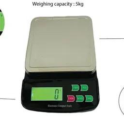 vyog SF-400 A, 10Kg Weight Machine with Fast Response Sensor for Home, Kitchen Weighing Scale image 3