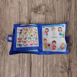 nafhotoz Toddler Learning Aid Pillow with Charts image 1