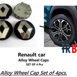 hrbull Renault Alloy Wheel Cap Wheel Cover For Renault Kwid, Kwid RXT Petrol image 2