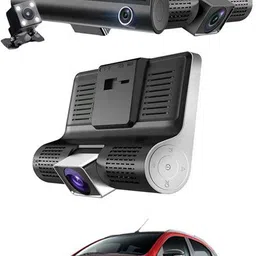 ayw 4inch 3Way Car DVR Camera 1080P Video Recorder Cameras 222 Black LCD-picture-12