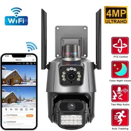 SIOVS WIFI CCTV HD Dual Lens Camera Bullet+360° PTZ Control TwoWay Audio Night Vision Security Camera-picture-26
