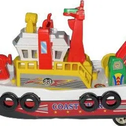 woozee NEW_Pull Back & Go City Harbor Boat Miniature Scale Models Toys For Kids_108 image 5
