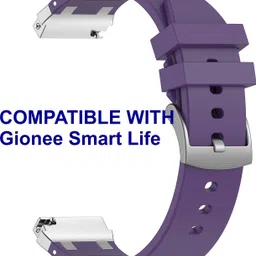ACM WSM36X20PU1088 Watch Strap Metal Hook Silicone 20mm for Gionee Smart Life Smartwatch Purple Smart Watch Strap-picture-11