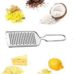oc9 Stainless Steel Utility Pakkad & Wire Grater & Egg Whisk & Potato Masher For Kitchen Tool Set image 4