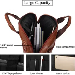 provogue Men & Women Tan Messenger Bag image 4