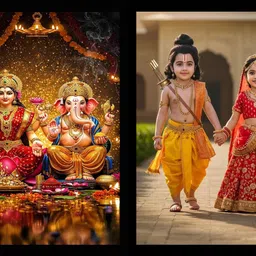 shyam photo framing Religious Photo Frame, coated Lamination Religious Frame image 1