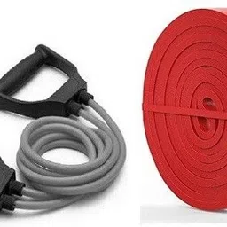 adonyx Home Gym Equipment Toning Tube With Power Band Fitness Accessory Kit Kit-picture-22