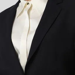 van heusen Women Solid Single Breasted Formal Blazer image 5