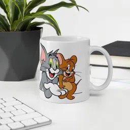 soulfox Tom And Jerry Printed Ceramic Coffee Mug image 5