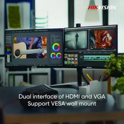 HIKVISION 54.61 cm (21.5 Inch) Full HD LED Backlit VA Panel Slim Bezel Design Monitor (DS-D5022QE-D) image 4