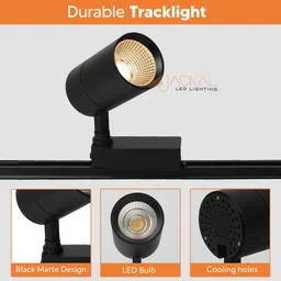 spark world Track Light Wall Lamp With Bulb image 3