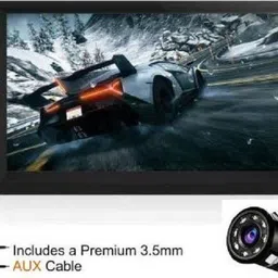 jbriderz Full HD Touch Screen Car Stereo which supports BluetoothScreen Mirroring and Remote with HD 8 LED Night Vision Car Rear View Camera and AUX CABLE Car Stereo Car Stereo-picture-28