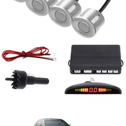 zplus Universal 4 Silver Reverse Parking Sensor With LED Display For Cars-61 Safety of Passengers/Car One Alarm Kit-1213 Parking Sensor-picture-17