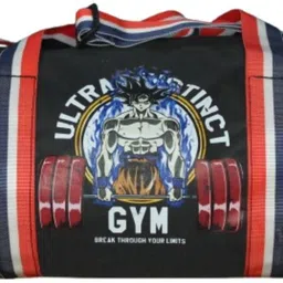 ananya enterprises 20 L Gym Duffel Bag - Gym Bags, Adjustable Shoulder Bag for Men Anime printed goku bag - Black-picture-11