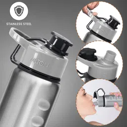 milton 900 ml Stainless Steel Bottle image 2
