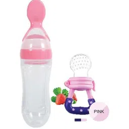 wuxxa Baby Spoon Feeder n Fruit Feeder Pack Of 2 Feeder image 5