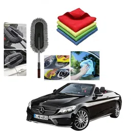 kozdiko 1 Microfiber Duster, 4 Pcs Microfiber Cloth Combo image 1