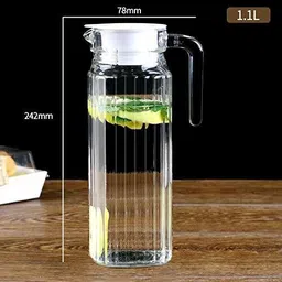fabindi 1.1 L Glass Water Jug image 3