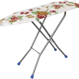 soaring Wooden Self Standing 18" Unique, Foldable & Adjustable Multicolour Iron Table Ironing Board image 1