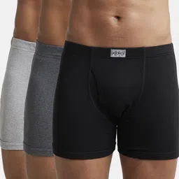 jockey 8008 Solid Super Combed Cotton Rib Men Trunks-picture-19