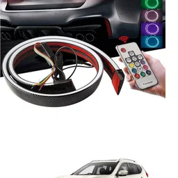 proedition RGB LED Third Brake Light Bar For Cars Rear Spoiler Lip,For X-Trail Car Beading Roll For Bonnet, Bumper, Trunk image 4