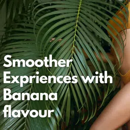 medibar Natural Banana Flavoured Compatible with condoms & toys`2 in 1 massage Gel & Lubricant image 4