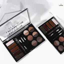 lorshel Eyebrow Kit Pro Palette | Natural Finish, Long Lasting - 30 g image 1